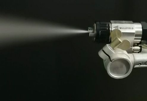 Introduction of spray gun spraying method in automobile coating